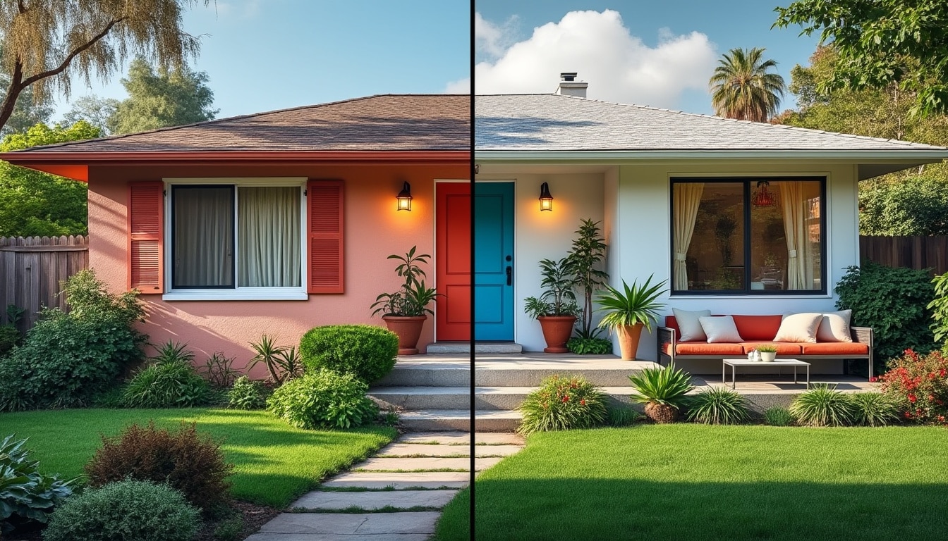 découvrez la transformation incroyable d'une maison des années 60 grâce à notre projet de rénovation. admirez le spectaculaire avant-après qui allie charme intemporel et modernité. inspirez-vous de nos astuces pour rénover votre propre espace et redonner vie à votre intérieur.