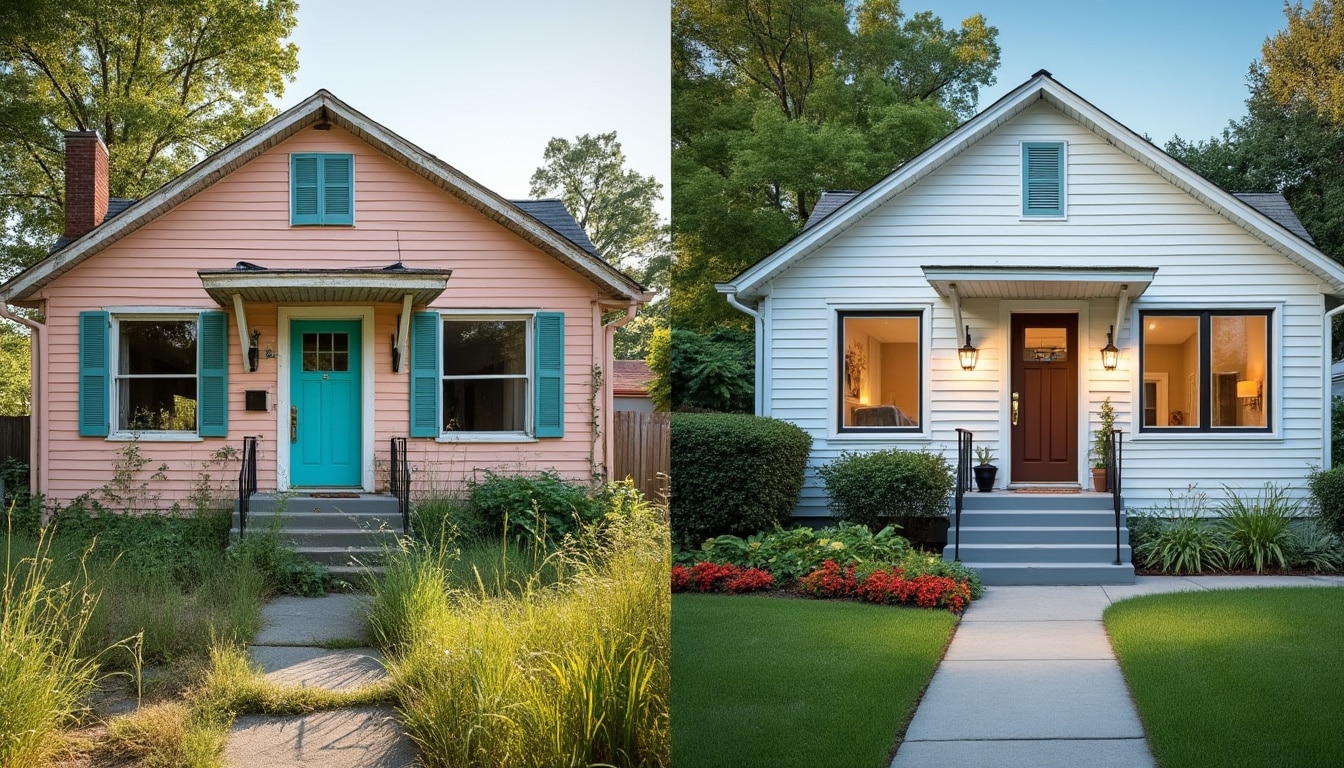 découvrez comment nous avons transformé une maison des années 60 grâce à une rénovation spectaculaire. explorez le fascinant avant-après de ce projet qui allie modernité et charme vintage, tout en optimisant chaque espace pour un confort optimal.